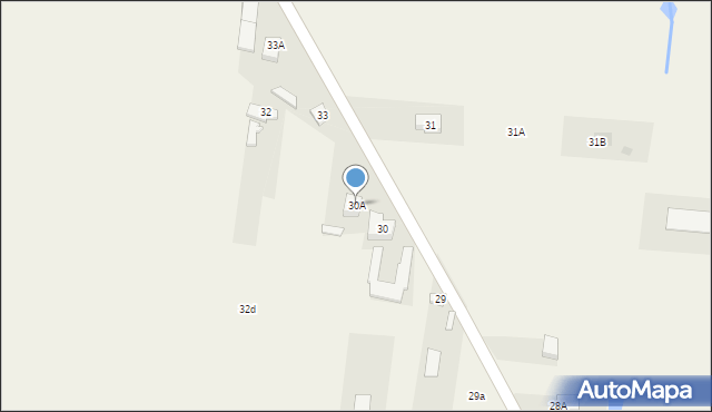 Henryków, Henryków, 30A, mapa Henryków