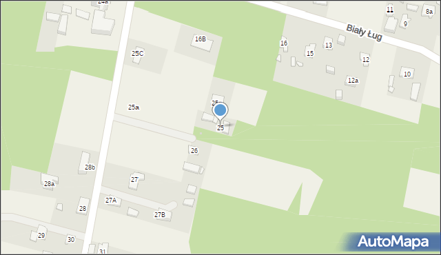 Henryków, Henryków, 25j, mapa Henryków