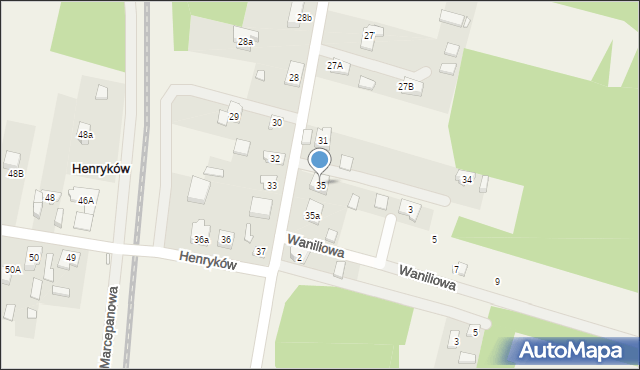 Henryków, Henryków, 35, mapa Henryków
