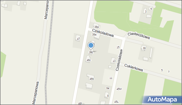 Henryków, Henryków, 39c, mapa Henryków