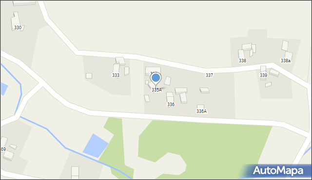 Henryków Lubański, Henryków Lubański, 335A, mapa Henryków Lubański