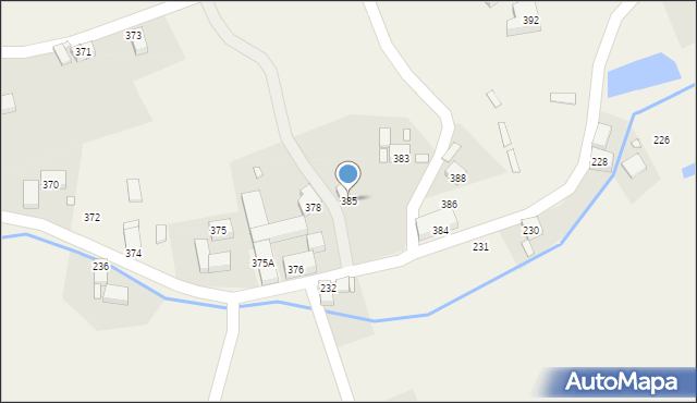 Henryków Lubański, Henryków Lubański, 385, mapa Henryków Lubański