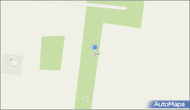 Henrykowo, Henrykowo, 20n, mapa Henrykowo