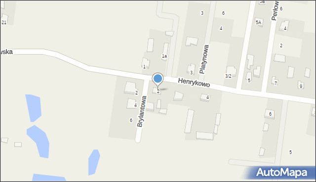 Henrykowo, Henrykowo, 2, mapa Henrykowo