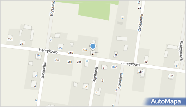 Henrykowo, Henrykowo, 27, mapa Henrykowo