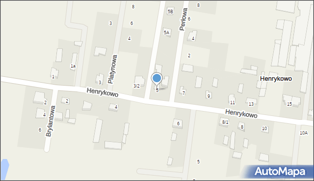 Henrykowo, Henrykowo, 5, mapa Henrykowo