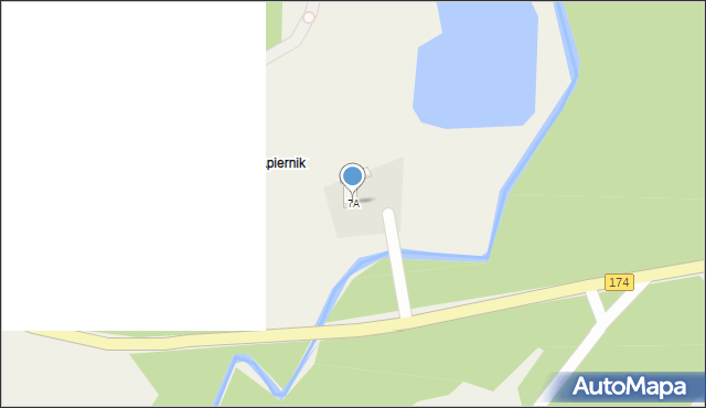 Herburtowo, Herburtowo, 7A, mapa Herburtowo