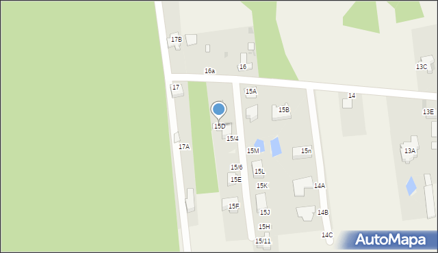 Hermanów, Hermanów, 15D, mapa Hermanów