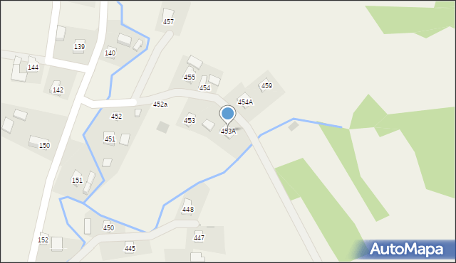 Hermanowa, Hermanowa, 453A, mapa Hermanowa
