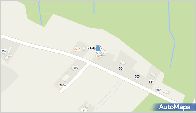 Hermanowa, Hermanowa, 563, mapa Hermanowa