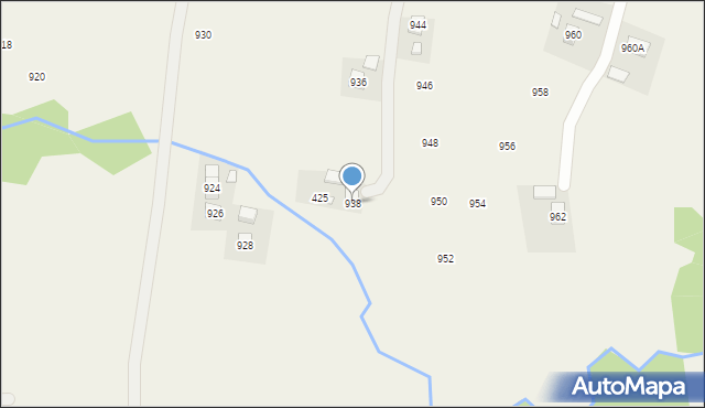 Hermanowa, Hermanowa, 938, mapa Hermanowa