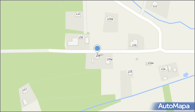 Hermanowice, Hermanowice, 106, mapa Hermanowice