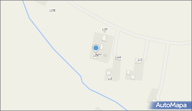 Hermanowice, Hermanowice, 115c, mapa Hermanowice