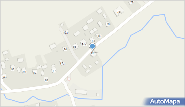 Hermanowice, Hermanowice, 81, mapa Hermanowice