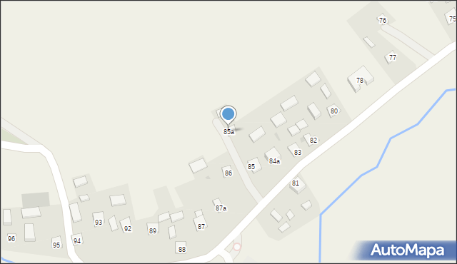 Hermanowice, Hermanowice, 85a, mapa Hermanowice
