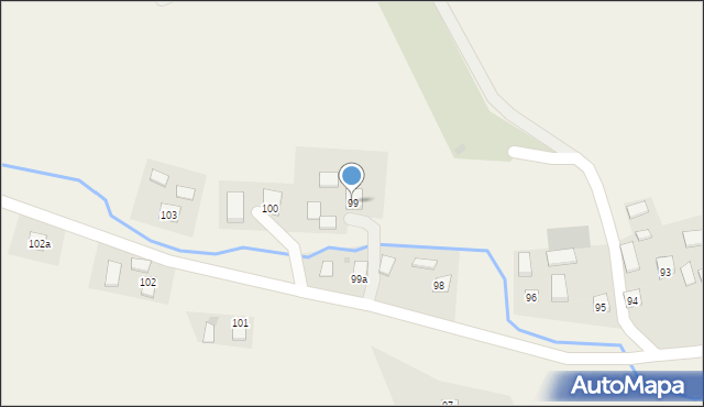 Hermanowice, Hermanowice, 99, mapa Hermanowice