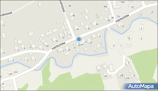 Przemyśl, Herburtów, 31, mapa Przemyśla