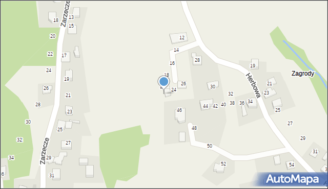 Rzeszotary, Herbowa, 22, mapa Rzeszotary