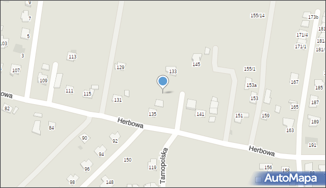 Rzeszów, Herbowa, 137, mapa Rzeszów