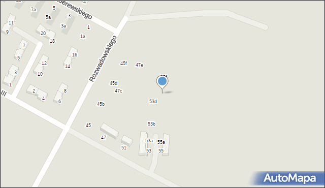 Siechnice, Henryka III, 55e, mapa Siechnice