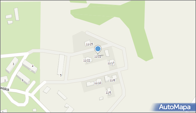 Sobolewo, Henrykowska, 11/21, mapa Sobolewo