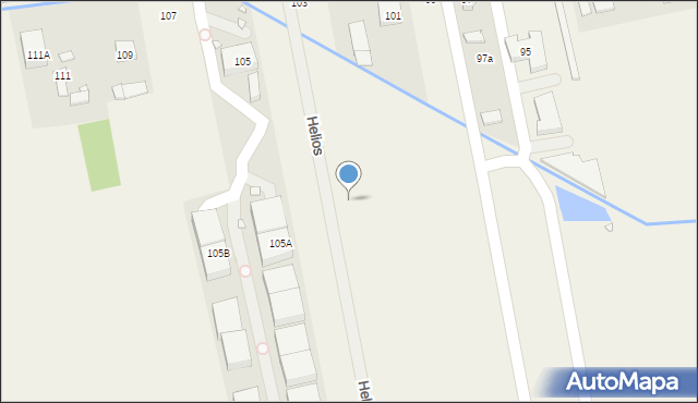 Stara Iwiczna, Helios, 23, mapa Stara Iwiczna