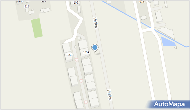 Stara Iwiczna, Helios, 30, mapa Stara Iwiczna