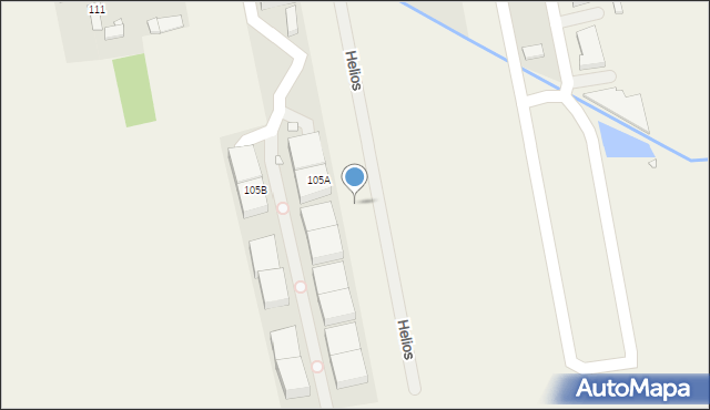 Stara Iwiczna, Helios, 32, mapa Stara Iwiczna