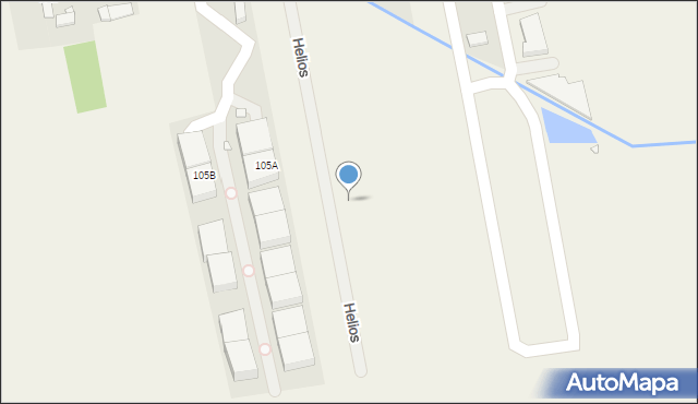 Stara Iwiczna, Helios, 33, mapa Stara Iwiczna