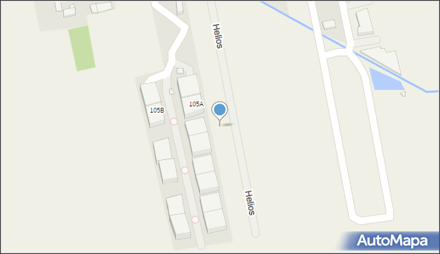 Stara Iwiczna, Helios, 34, mapa Stara Iwiczna