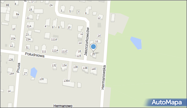 Starogard Gdański, Hermanowska, 20, mapa Starogard Gdański