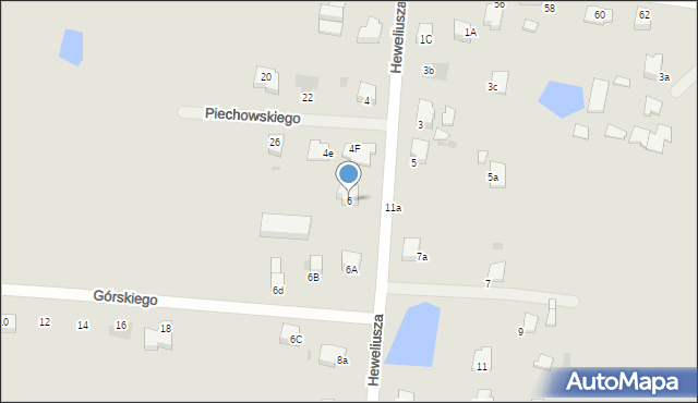 Starogard Gdański, Heweliusza Jana, 6, mapa Starogard Gdański