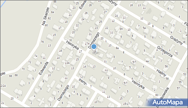 Tomaszów Mazowiecki, Henryka, 14, mapa Tomaszów Mazowiecki
