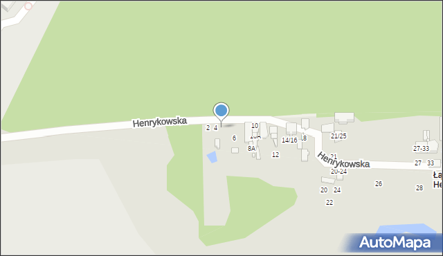 Tomaszów Mazowiecki, Henrykowska, 4a, mapa Tomaszów Mazowiecki