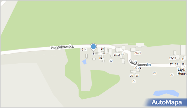 Tomaszów Mazowiecki, Henrykowska, 6, mapa Tomaszów Mazowiecki