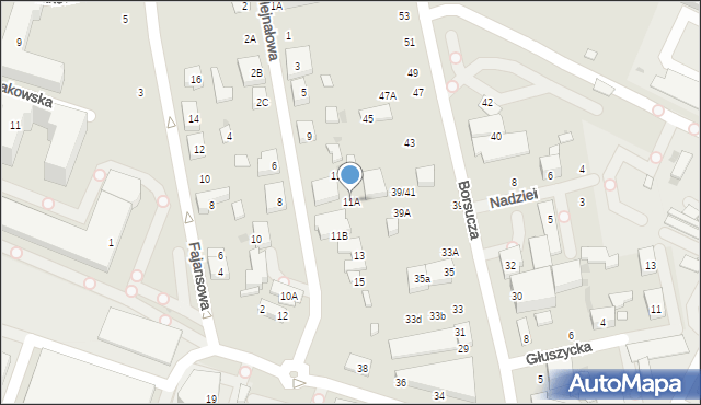 Warszawa, Hejnałowa, 11A, mapa Warszawy