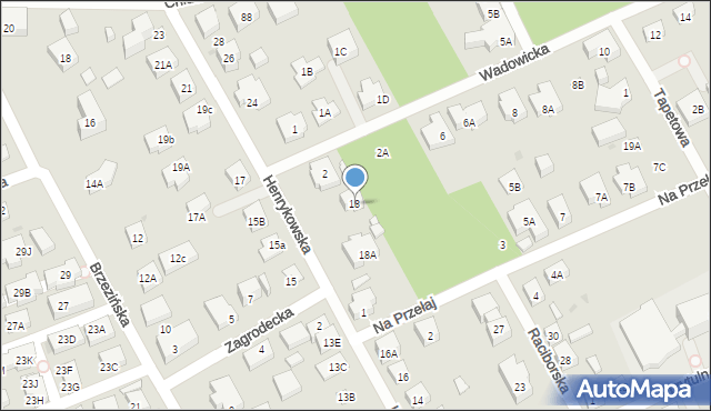 Warszawa, Henrykowska, 18, mapa Warszawy
