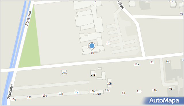 Warszawa, Hemara Mariana, 16, mapa Warszawy