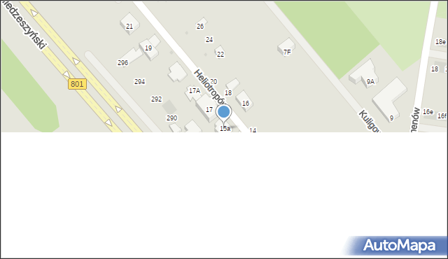 Warszawa, Heliotropów, 15a, mapa Warszawy