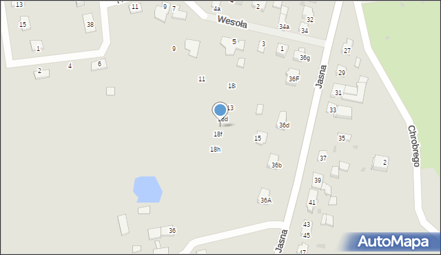 Węgorzewo, Heweliusza Jana, 18e, mapa Węgorzewo