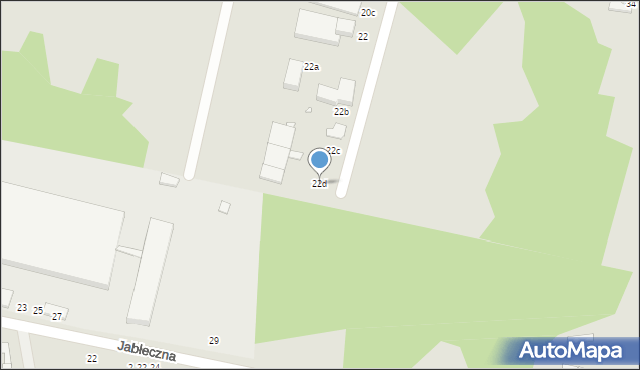 Zduńska Wola, Henrykowska, 22d, mapa Zduńska Wola