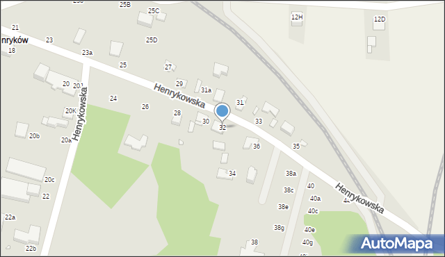 Zduńska Wola, Henrykowska, 32, mapa Zduńska Wola