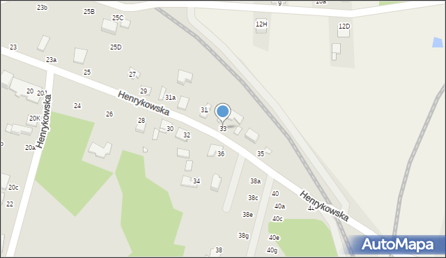 Zduńska Wola, Henrykowska, 33, mapa Zduńska Wola