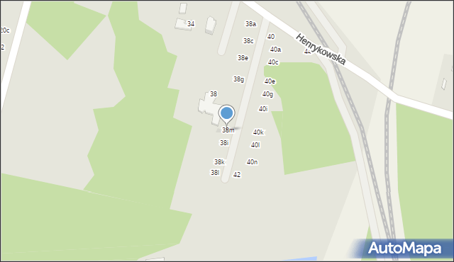 Zduńska Wola, Henrykowska, 38m, mapa Zduńska Wola