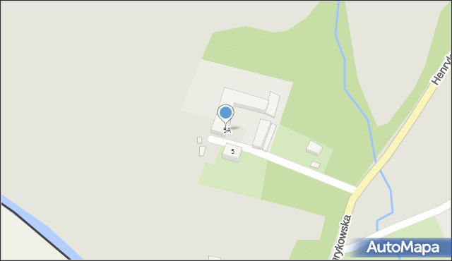 Zgorzelec, Henrykowska, 5A, mapa Zgorzelec