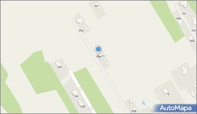 Hipolitów, Hipolitowska, 86e, mapa Hipolitów