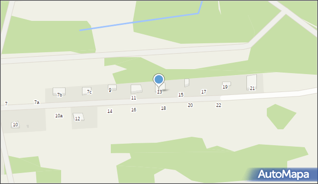 Hipolitów, Hipolitów, 13, mapa Hipolitów