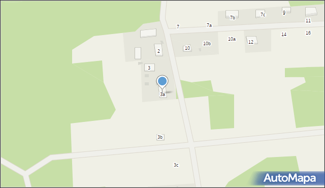Hipolitów, Hipolitów, 3a, mapa Hipolitów