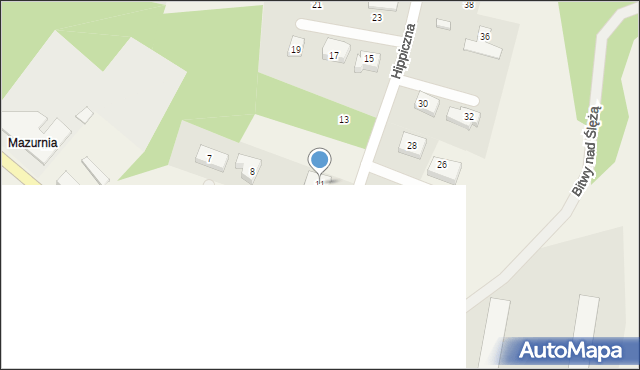 Koleczkowo, Hippiczna, 11, mapa Koleczkowo