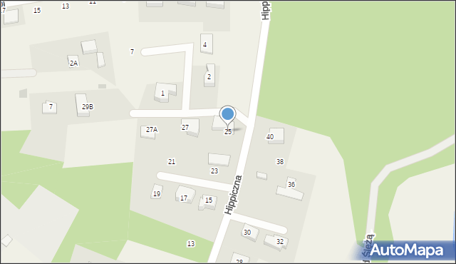 Koleczkowo, Hippiczna, 25, mapa Koleczkowo